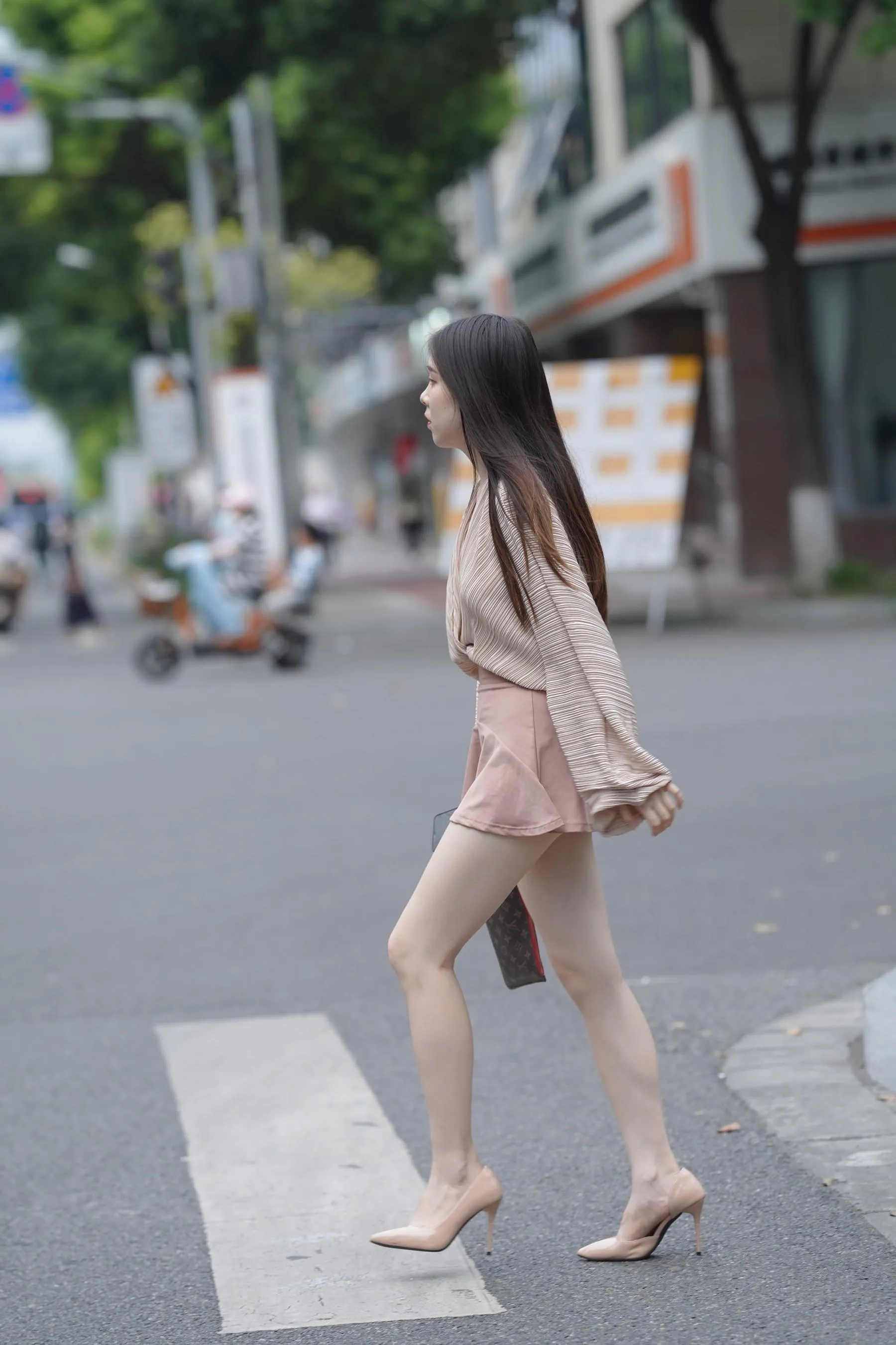 魔镜街拍 NO.167 可爱的粉色短裙小姐姐 [495P]插图7
